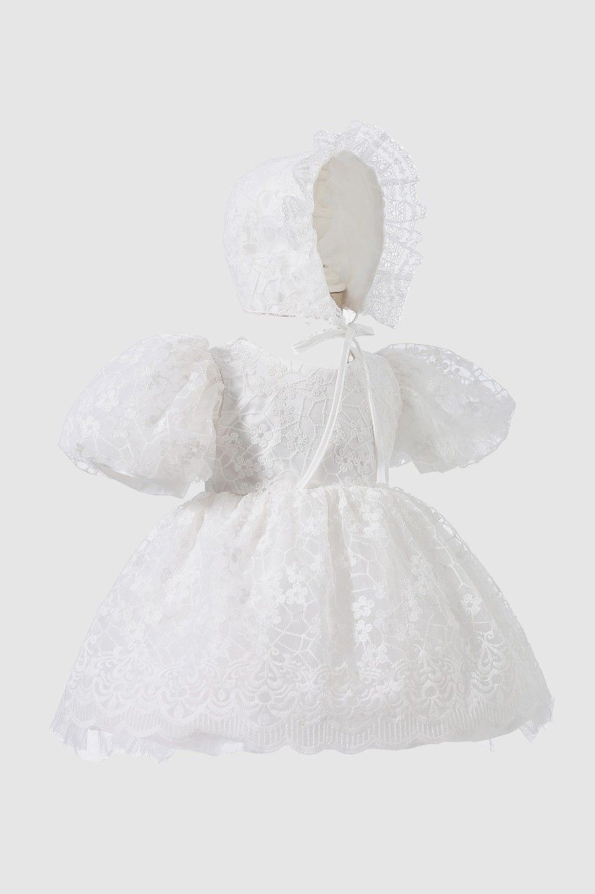 Bambimici - Girl's Radiant Love Dress - White