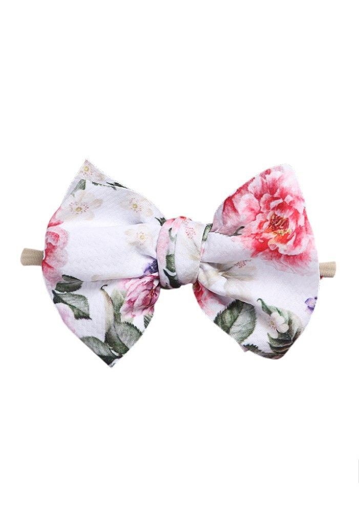 Bambimici - Dalia Assorted Ribbon Bow Headband For Babies - Dark Red