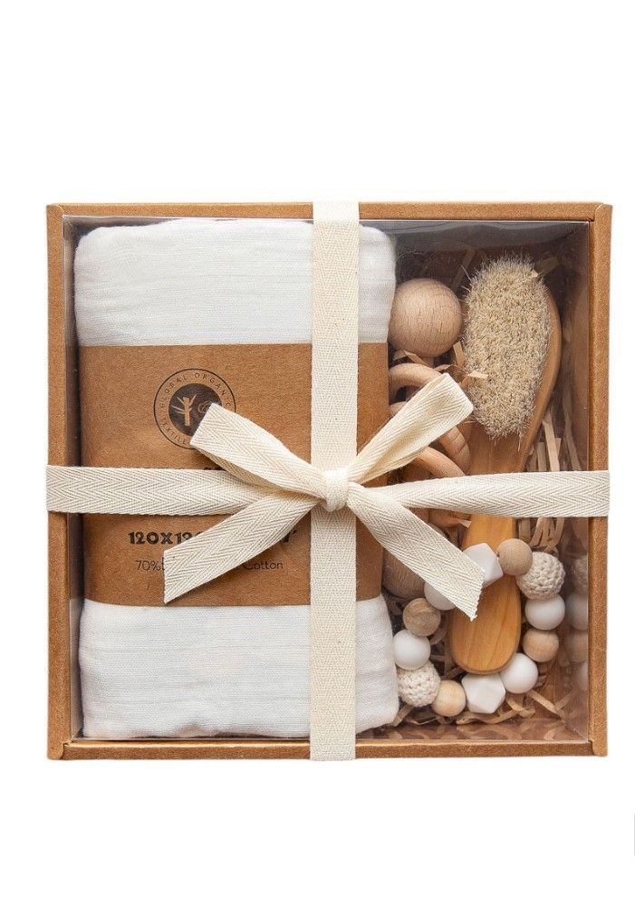 Bambimici - Multi Use Gift Box - White - 4 Pcs