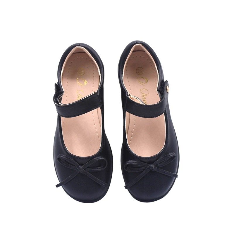 D' Daniela - Classic Bow Mary Jane - Black