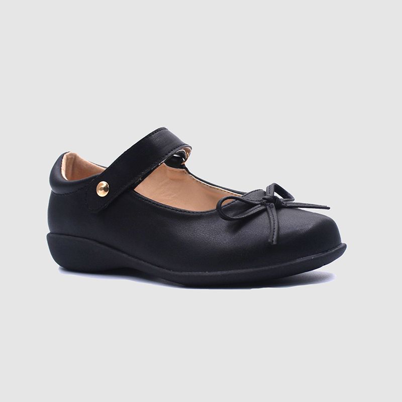 D' Daniela - Classic Bow Mary Jane - Black