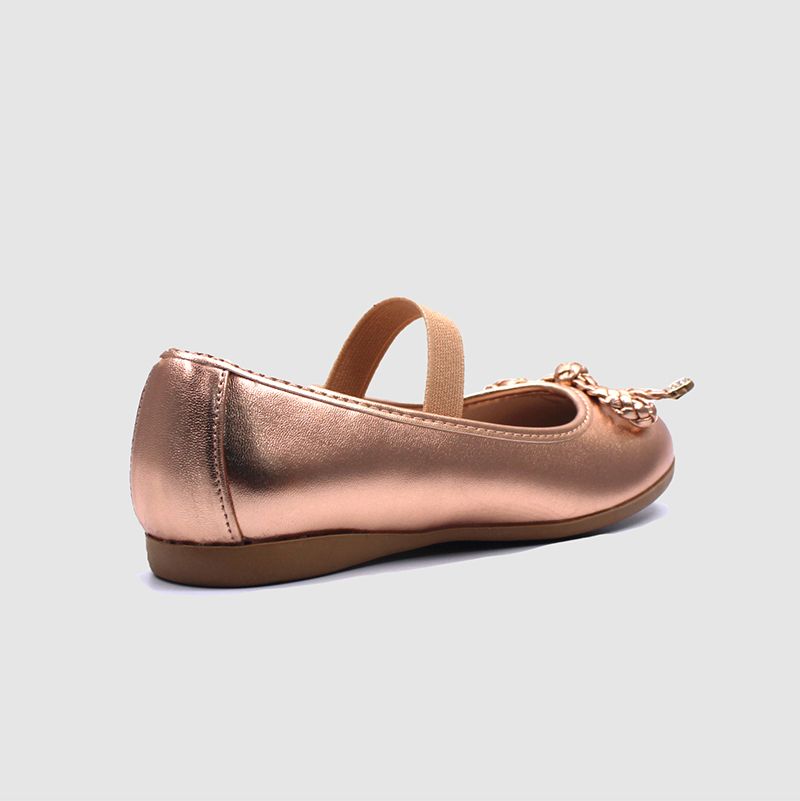 D' Daniela - Metallic Braided Bow Flats