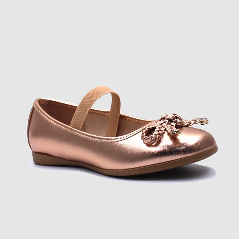 D' Daniela - Metallic Braided Bow Flats