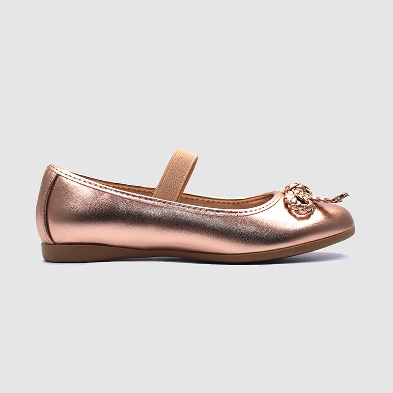 D' Daniela - Metallic Braided Bow Flats