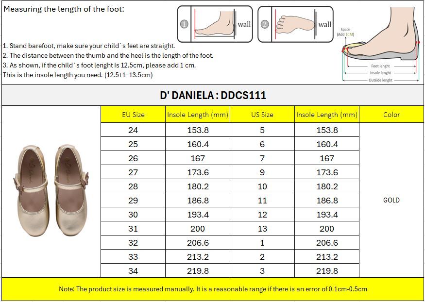 D' Daniela - Golden Butterfly Charm Flats