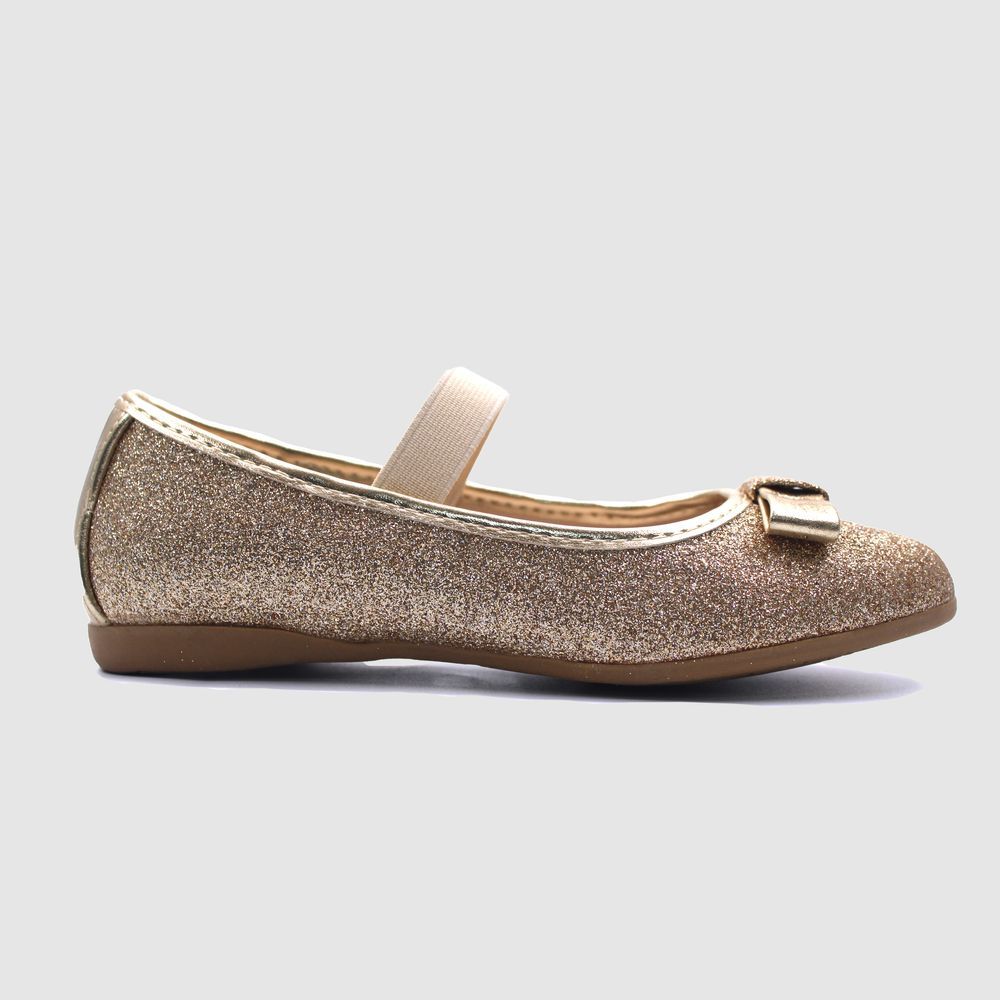 D' Daniela - Glitter Bow Mary Jane Flats