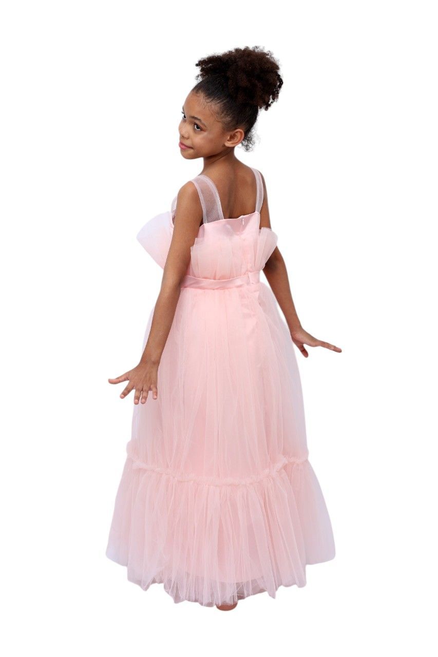 D' Daniela - Girl's Alice Party Dress - Light Pink