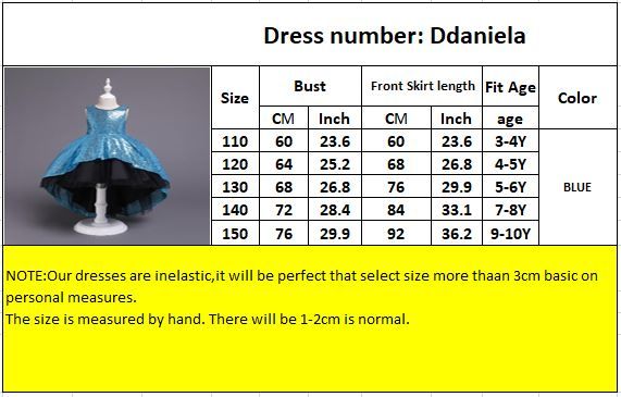 D' Daniela - Cyra Sparkle Dress W/ Bow - Blue