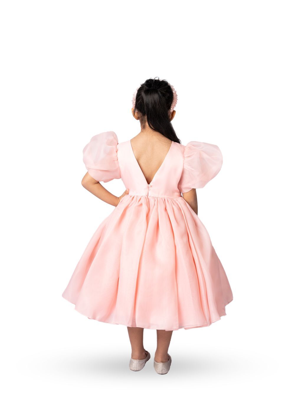 D' Daniela - Tulle Volume Dress - Onion Pink