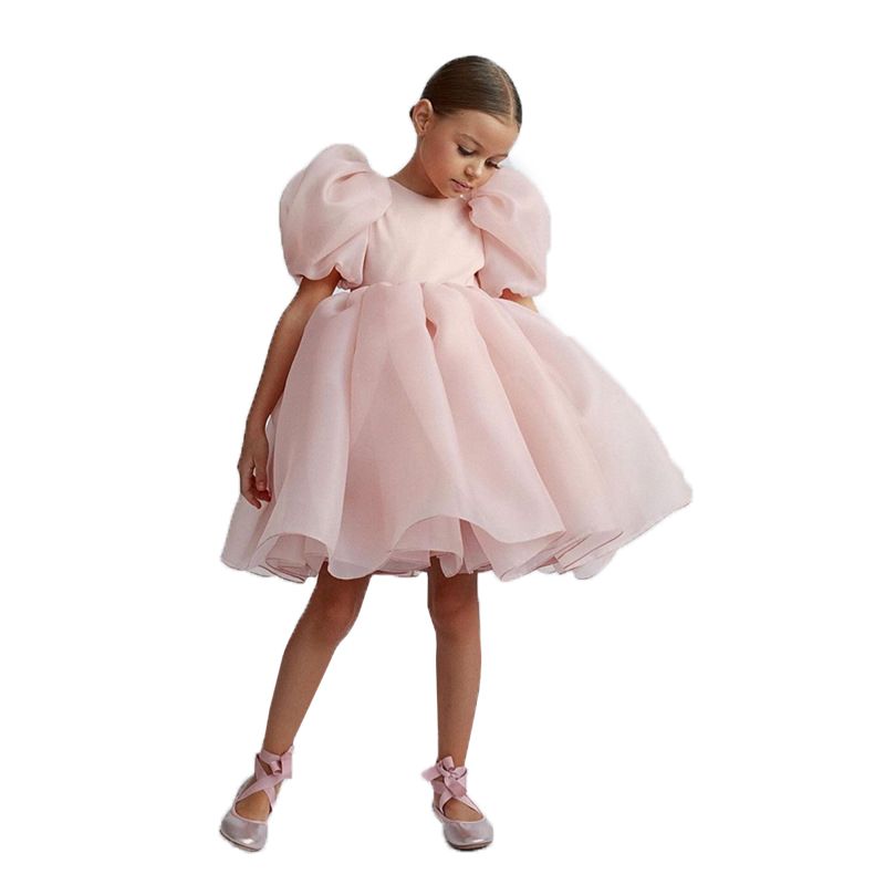 D' Daniela - Tulle Volume Dress - Onion Pink