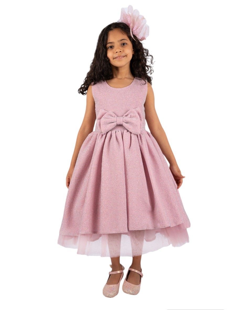 D' Daniela - Amelly Girl's Premium Dress - Pink