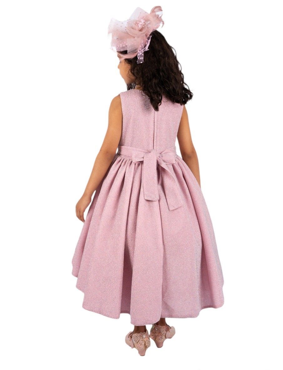 D' Daniela - Amelly Girl's Premium Dress - Pink