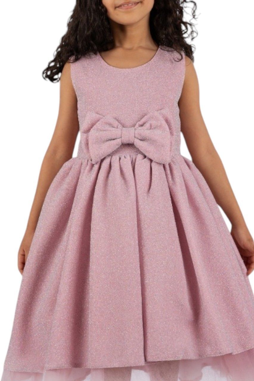 D' Daniela - Amelly Girl's Premium Dress - Pink