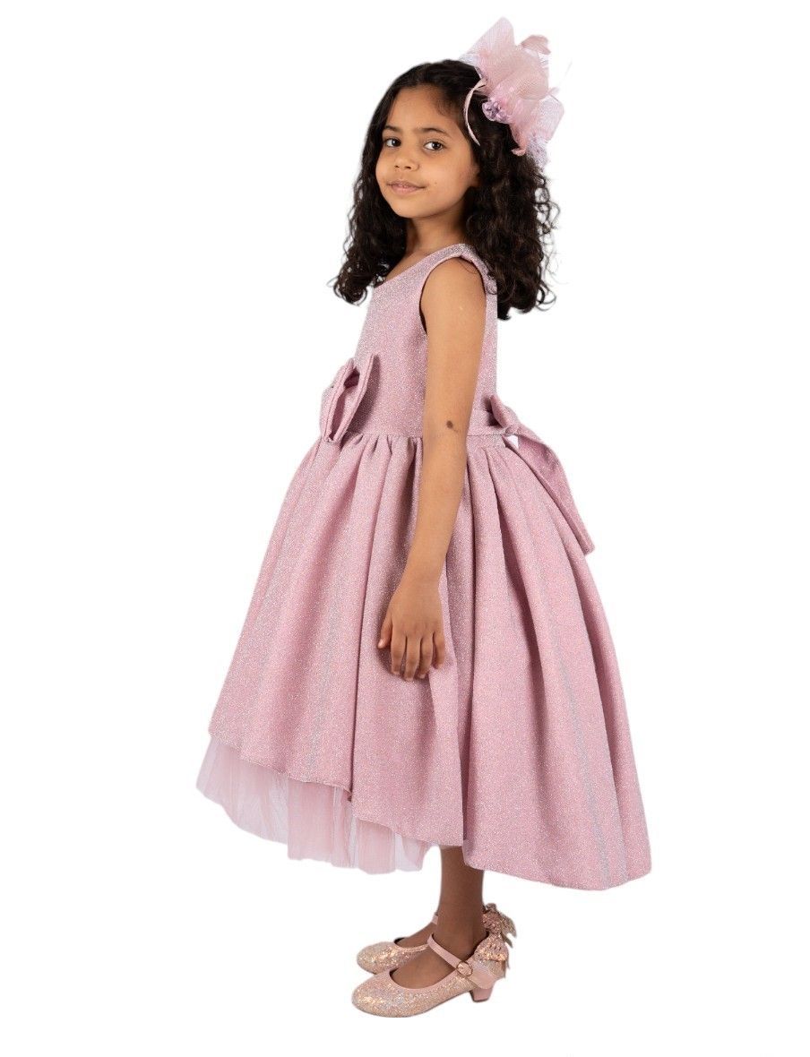 D' Daniela - Amelly Girl's Premium Dress - Pink