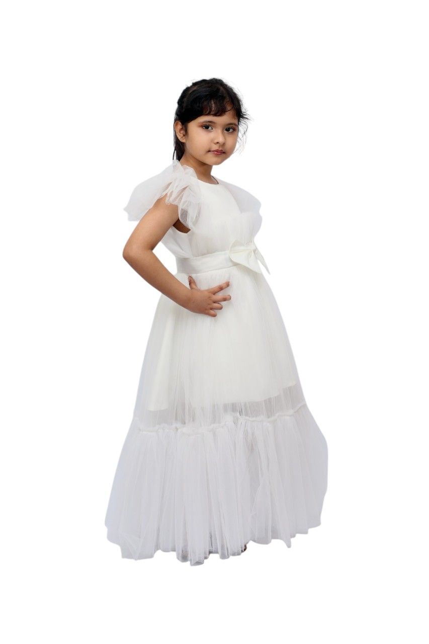 D' Daniela - Belle Long Party Dress - White