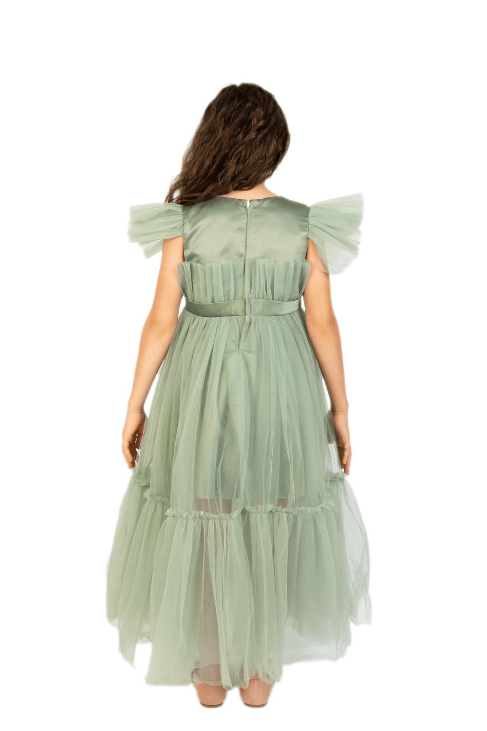 D' Daniela - Belle Long Party Dress - Olive