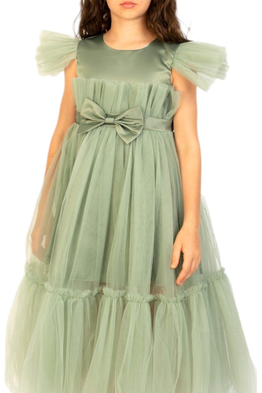 D' Daniela - Belle Long Party Dress - Olive