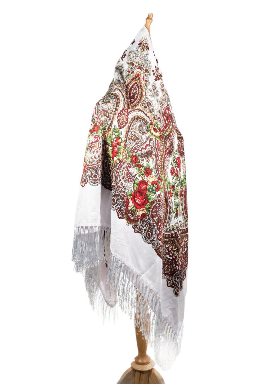 D' Daniela - Ania Women's Traditional Tassel Detail Shawl