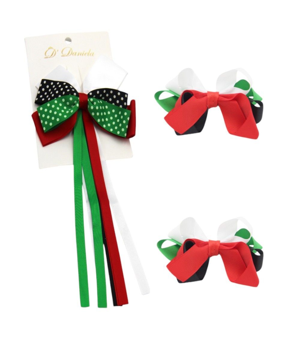 D' Daniela - UAE National Day - Hair Long Clip With Small Clips