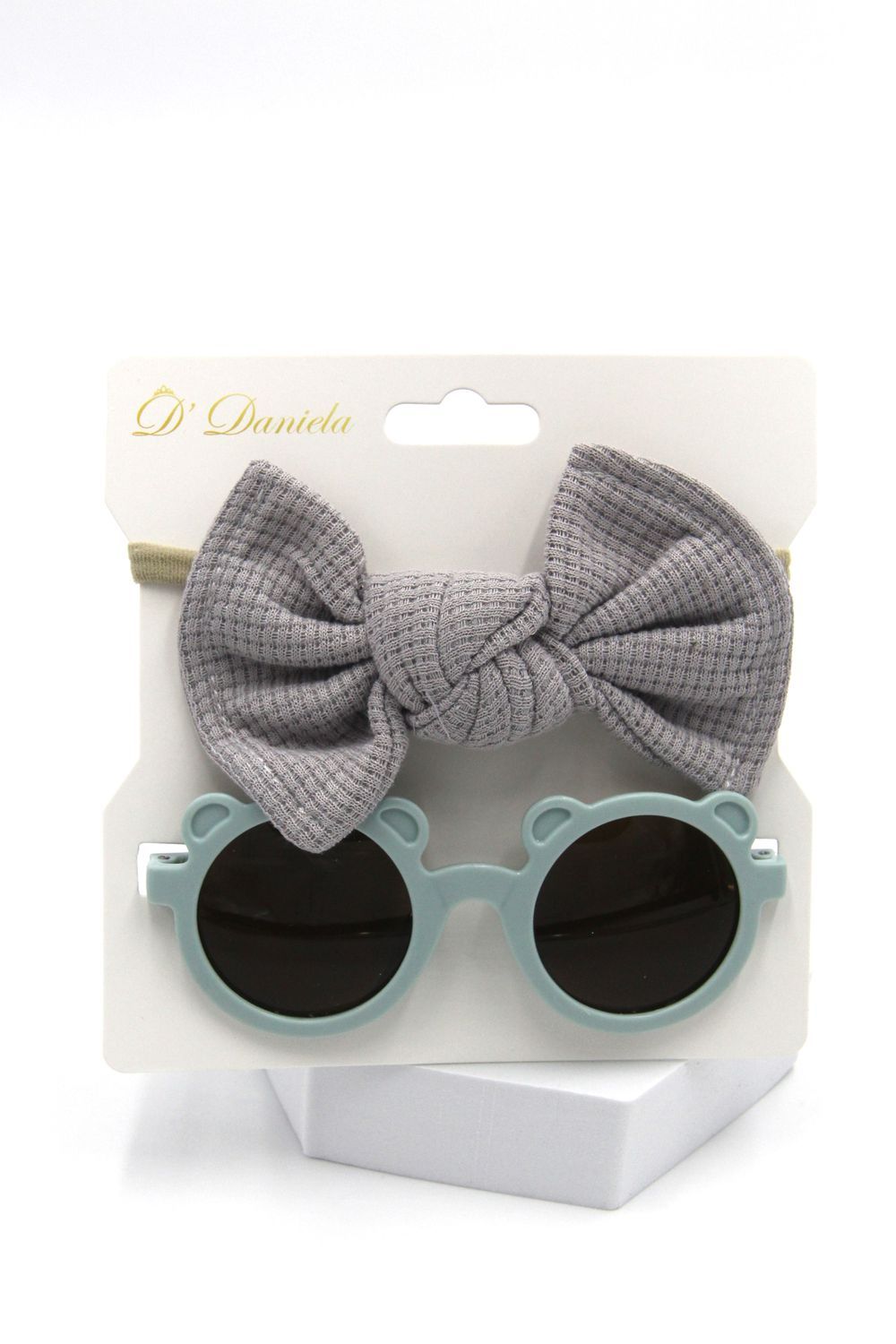 D' Daniela - Aila Glasses & Headband Set - Grey