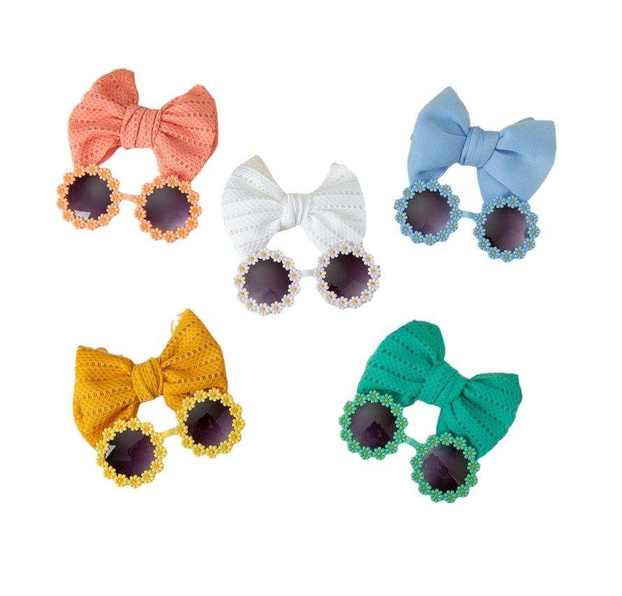 D' Daniela - Zairah Glasses & Headband Set - Yellow