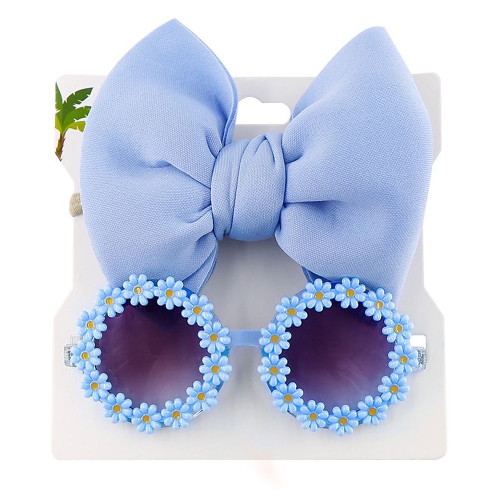 D' Daniela - Zairah Glasses & Headband Set - Blue