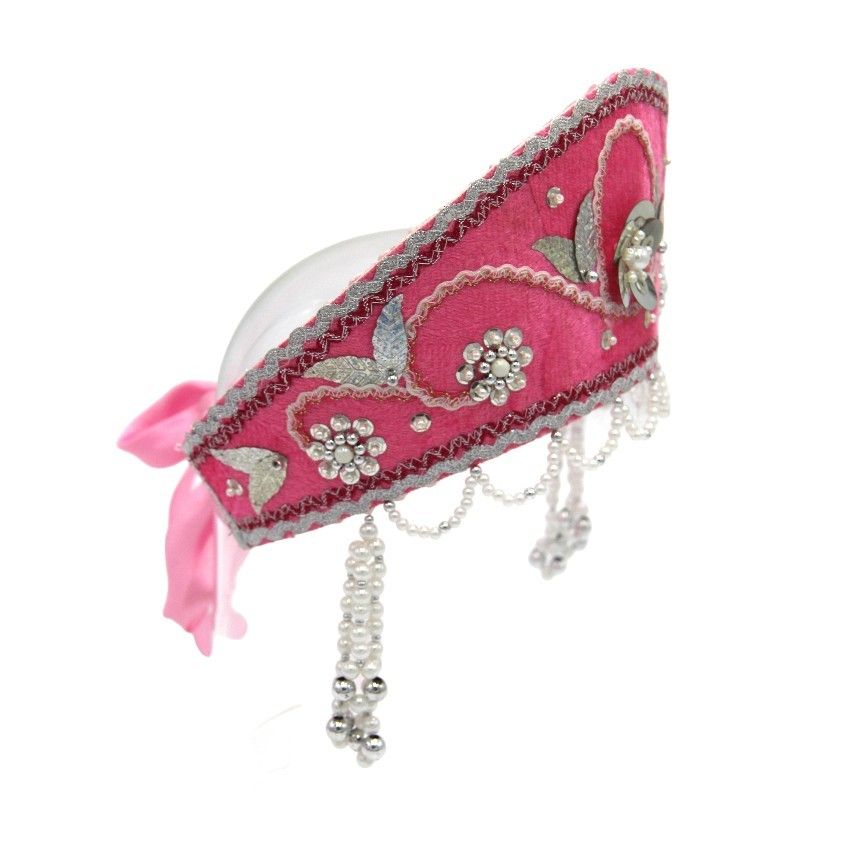 D' Daniela - Women's Traditional Headdress Kokoshnik - Hot Pink