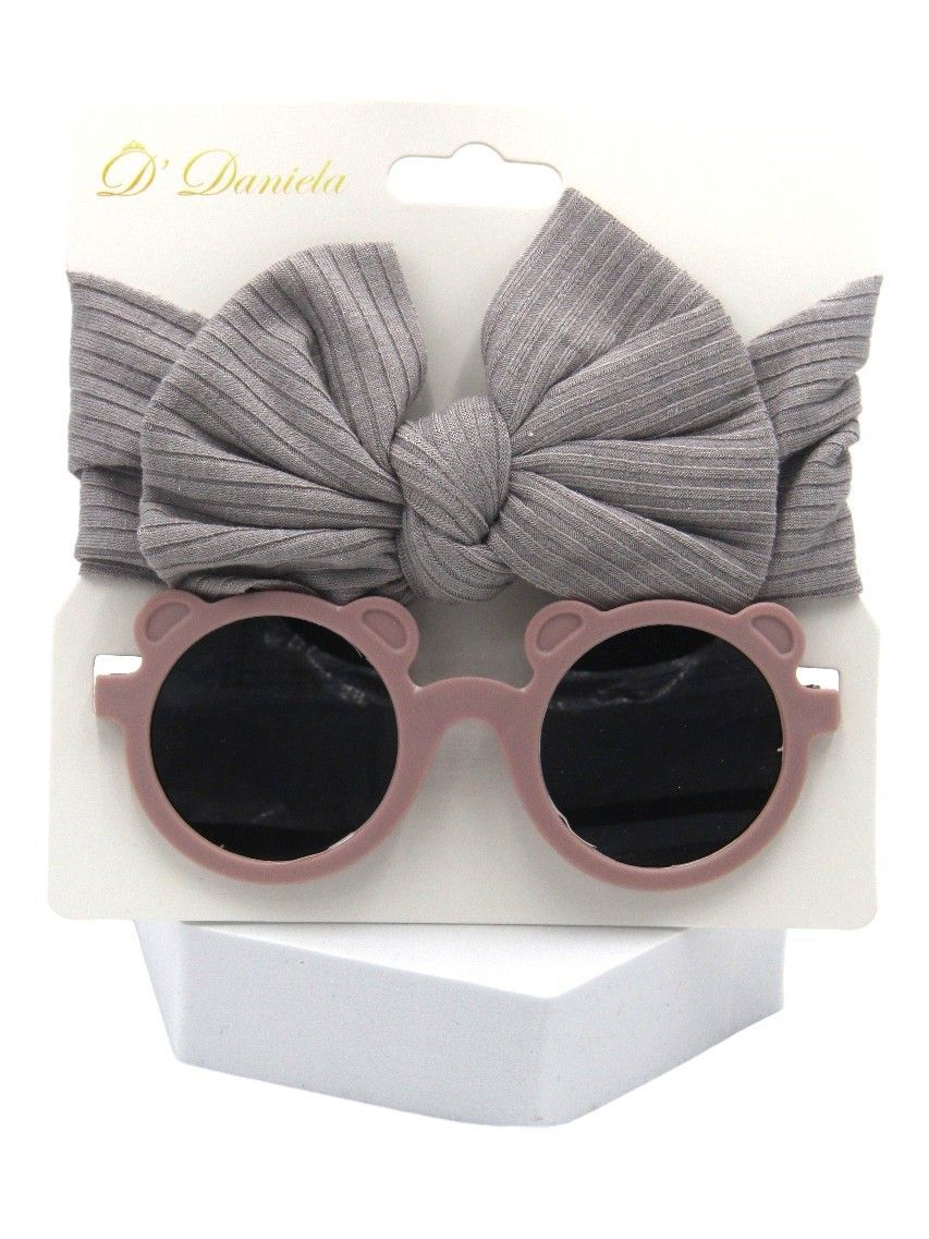 D' Daniela - Leila Glasses & Headband Set - Grey