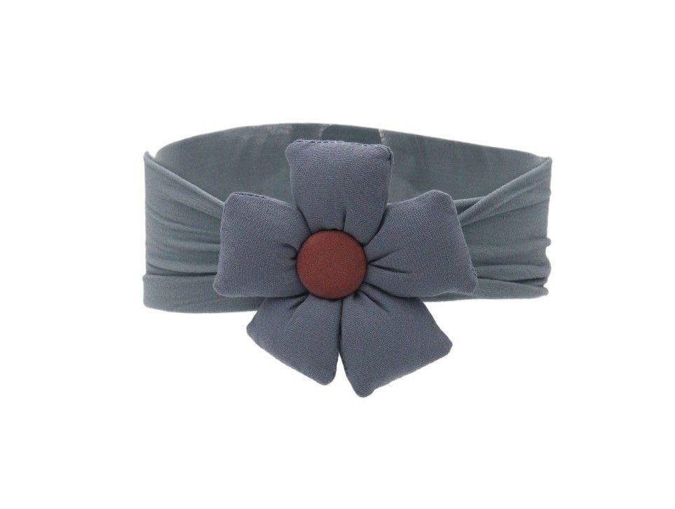 D' Daniela - Amirah Glasses & Flower Headband Set - Grey