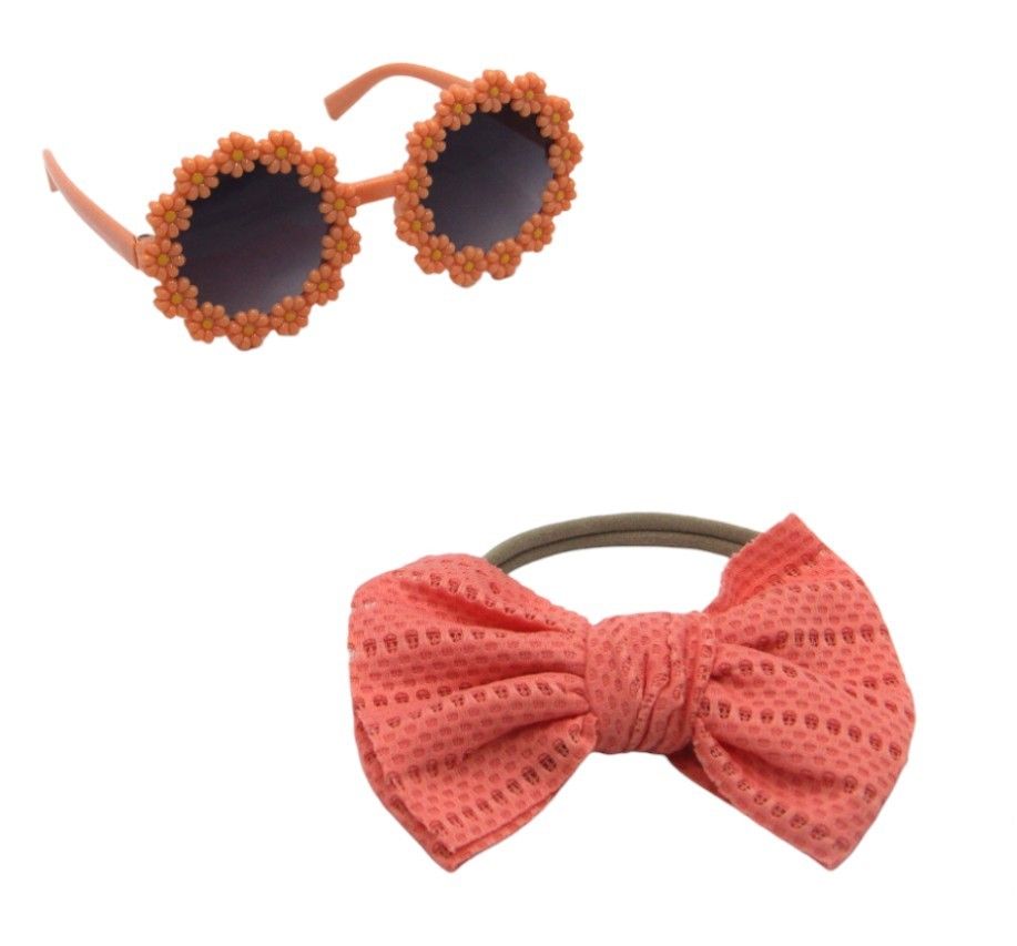 D' Daniela - Zairah Glasses & Headband Set - Peach