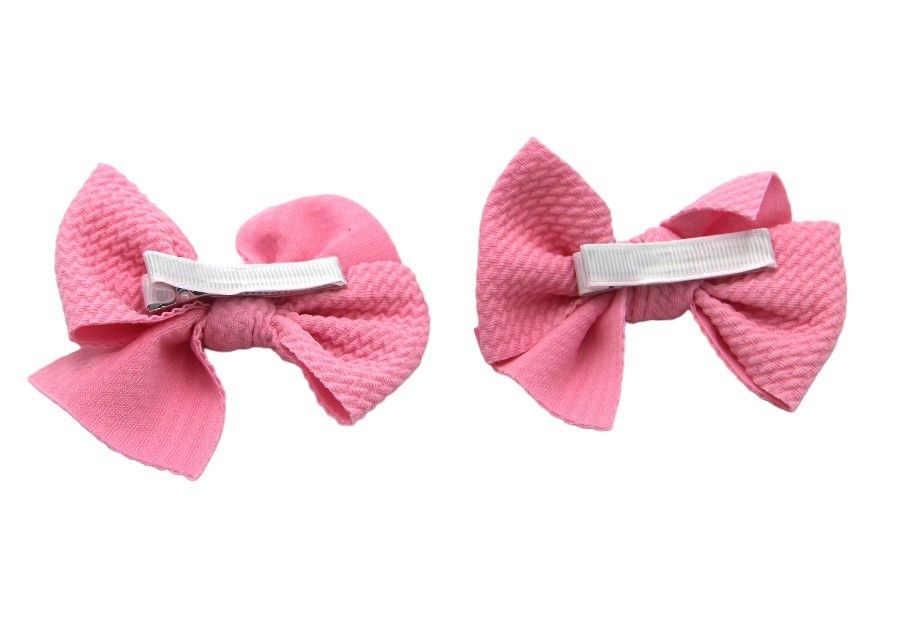 D' Daniela - Dana Glasses & Bow Barrette Clip Set For Babies & Girls - Pink