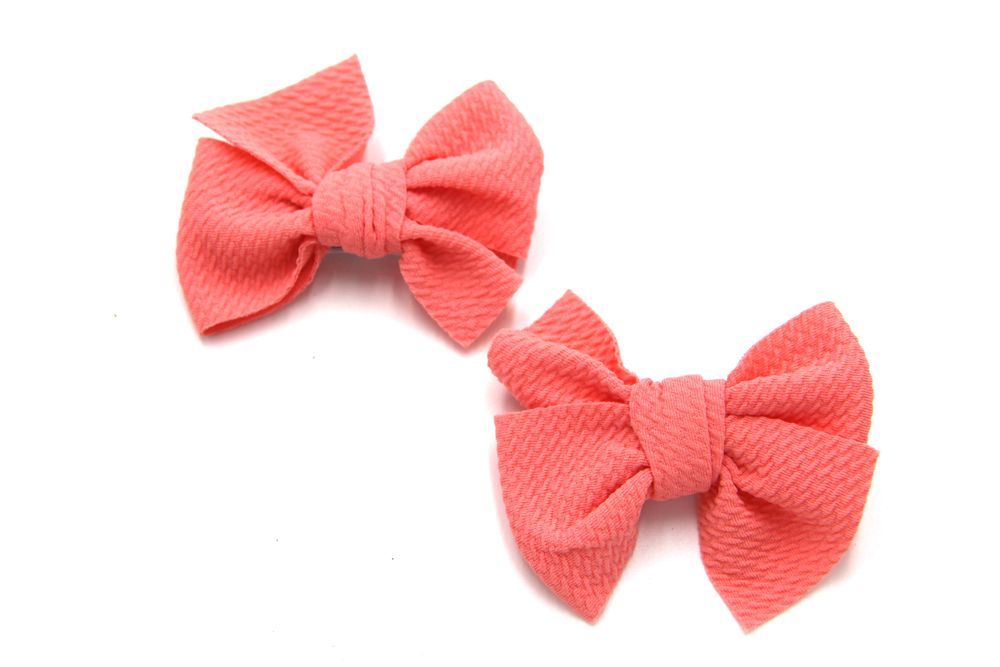 D' Daniela - Dana Glasses and Bow Barrette Clip Set - Pomelo Pink