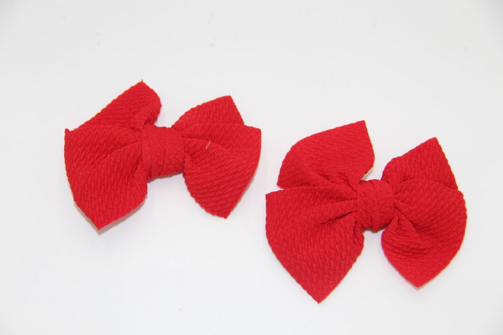 D' Daniela -  Dana Glasses and Bow Barrette Clip Set - Red