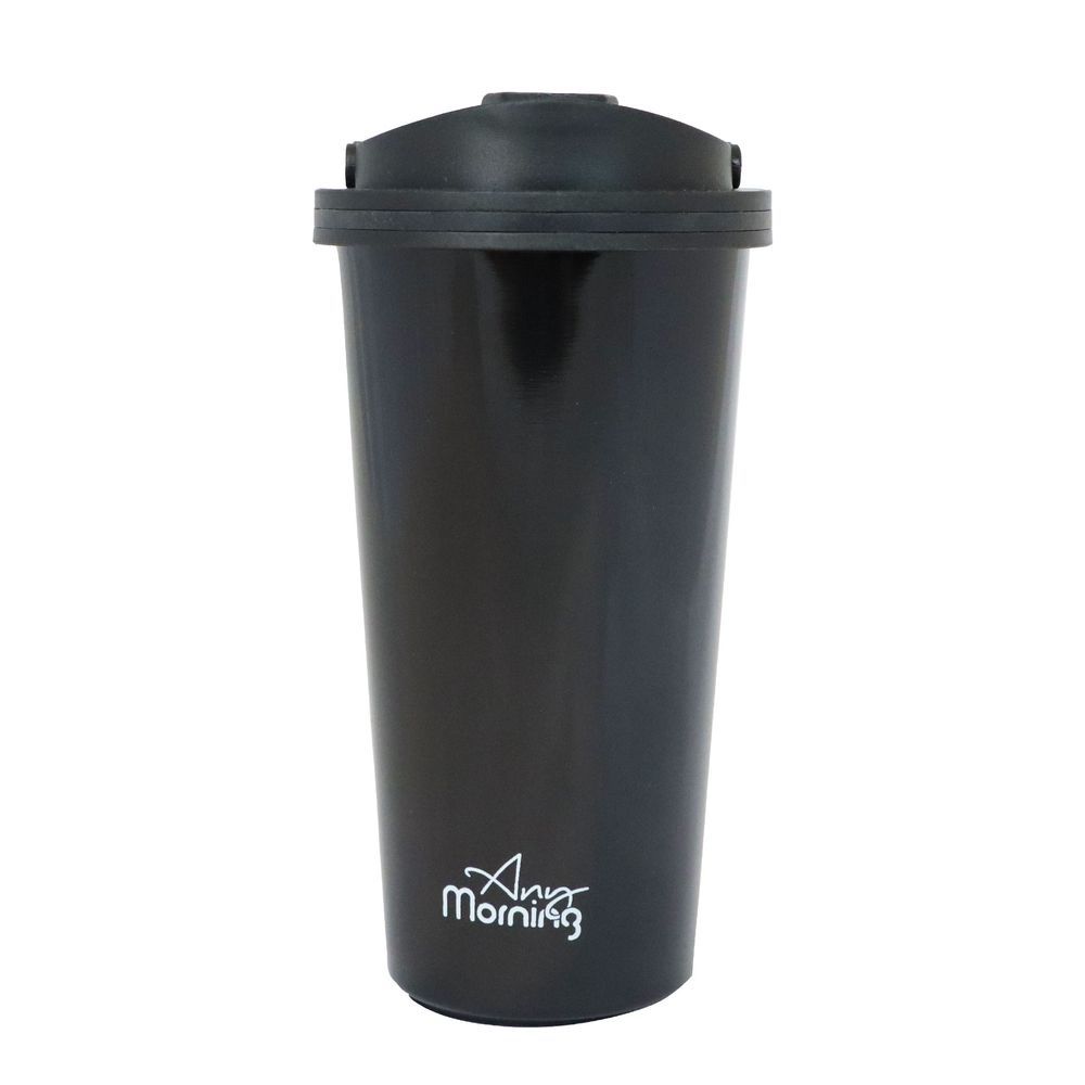 Any Morning - Stainless Steel Travel Mug - 502ml - Black