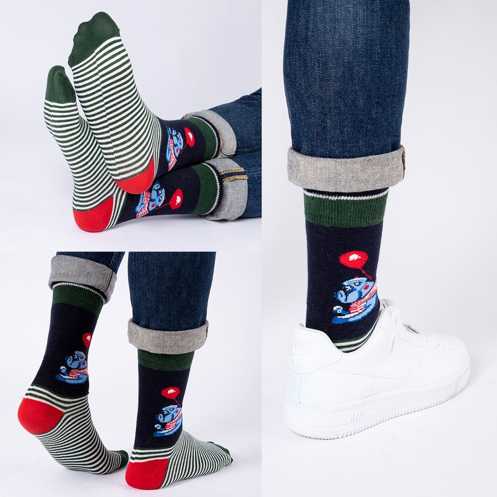 Biggdesign - Mr Allright Man Socks Set