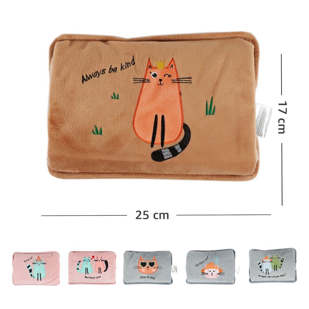 Biggdesign - Electric Rechargeable Hot Water Bag - Kind Cat