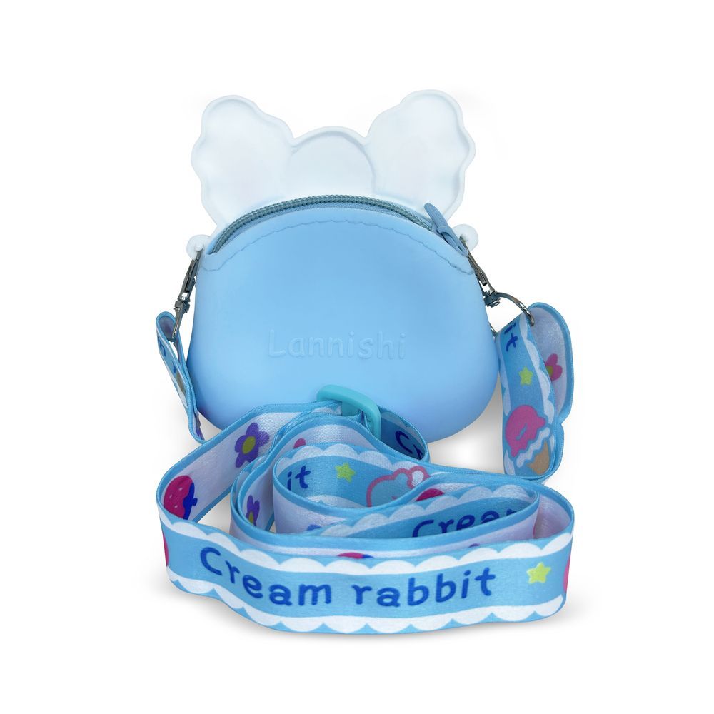 Ogi Mogi - Round Shoulder Bag - Blue Bunny