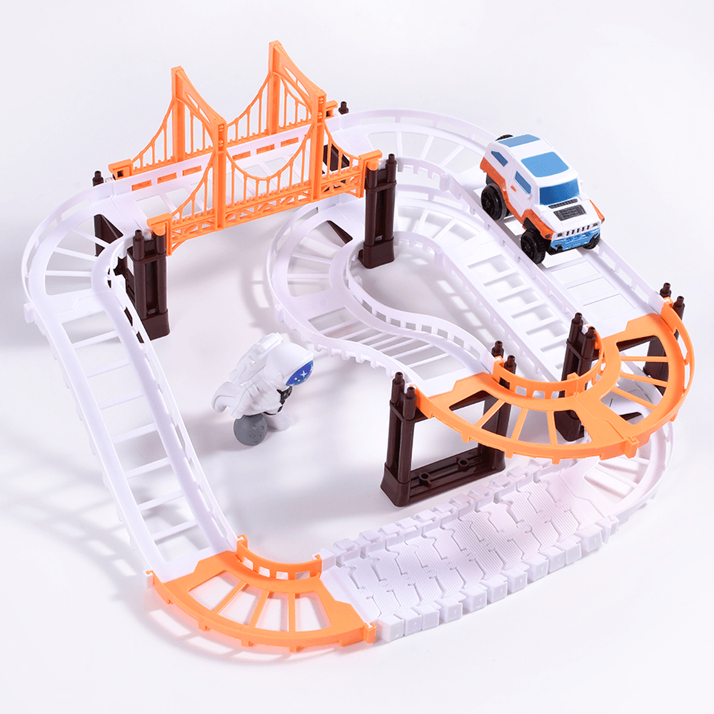 Ogi Mogi - Space Track & Vehicle Toys Set