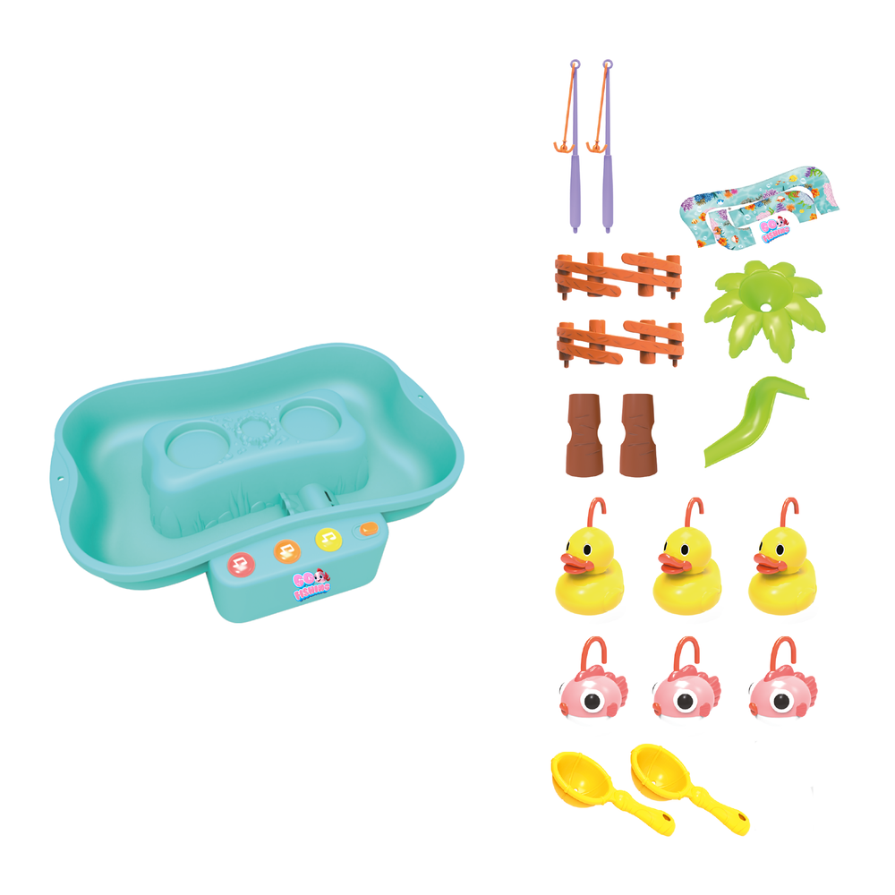 Ogi Mogi - Water Circulating Fishing Toys Game With Music