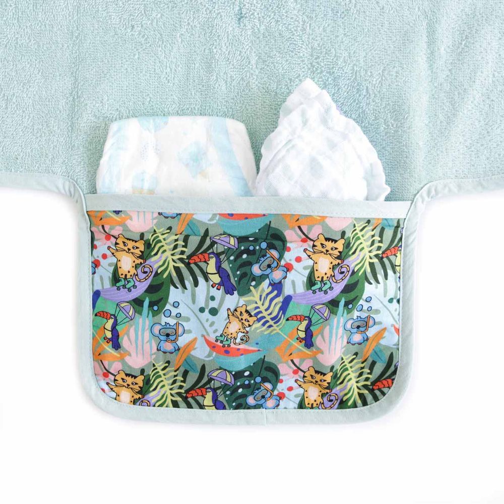 Milk&Moo - Jungle Friends Baby Diaper Foldable Changing Pad