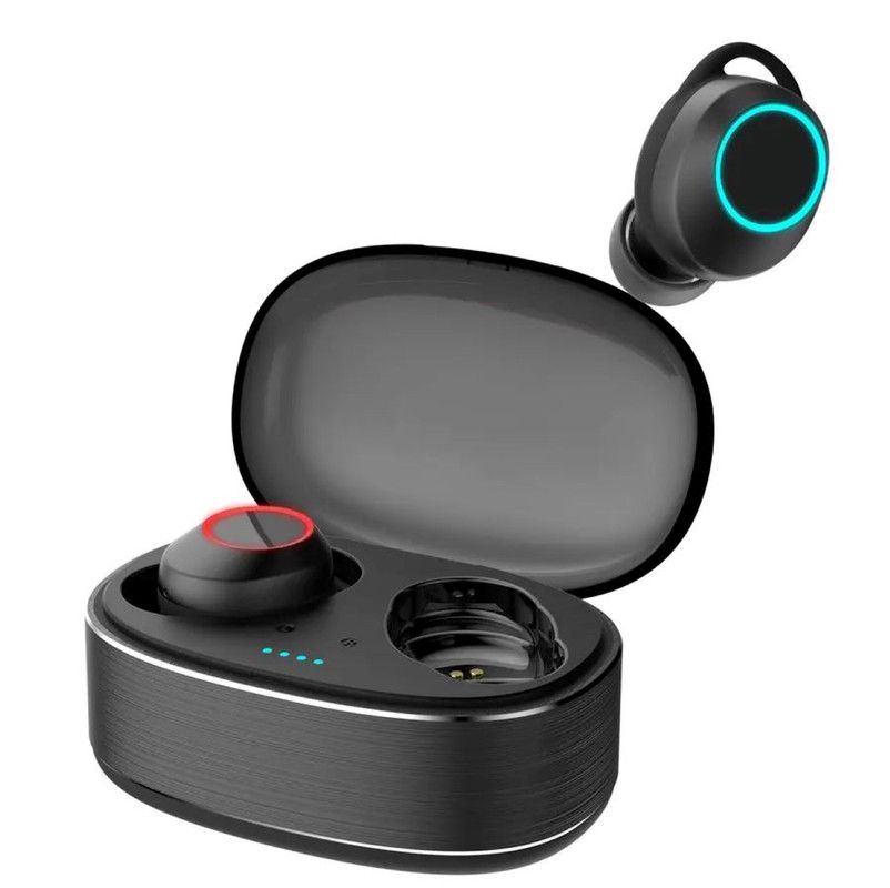 Moodix - KI23K020 Bluetooth Earbud Headphones - Black