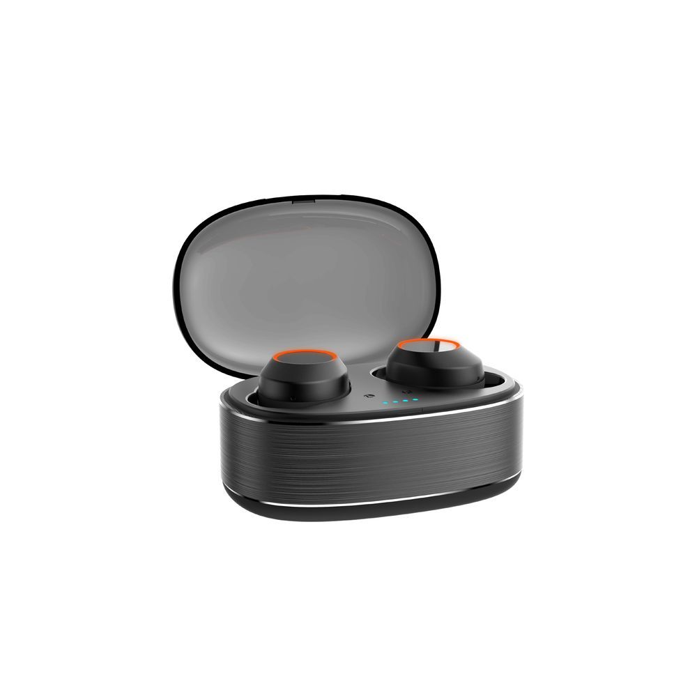 Moodix - KI23K020 Bluetooth Earbud Headphones - Black