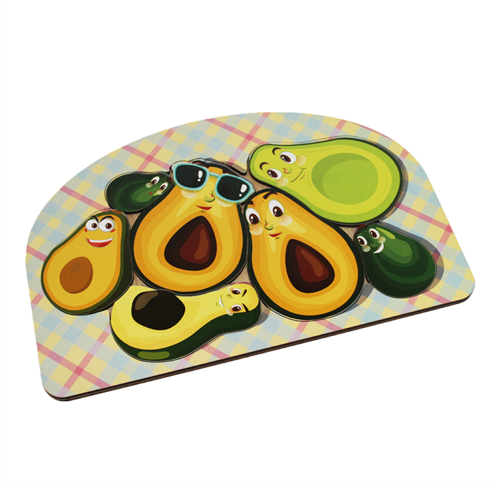 Fofa - Wooden Avocado Puzzle Toy