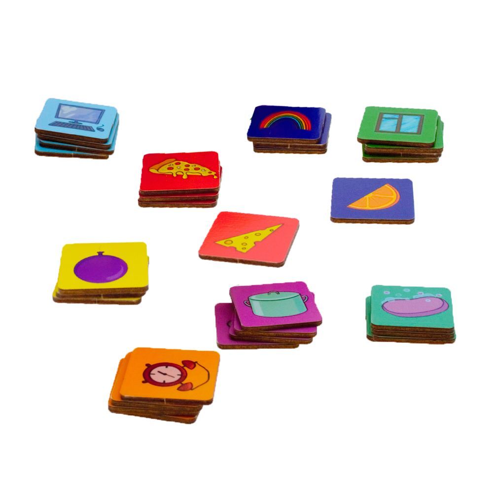 Fofa - Sorter Shapes And Objects Wooden Toy Educational Game