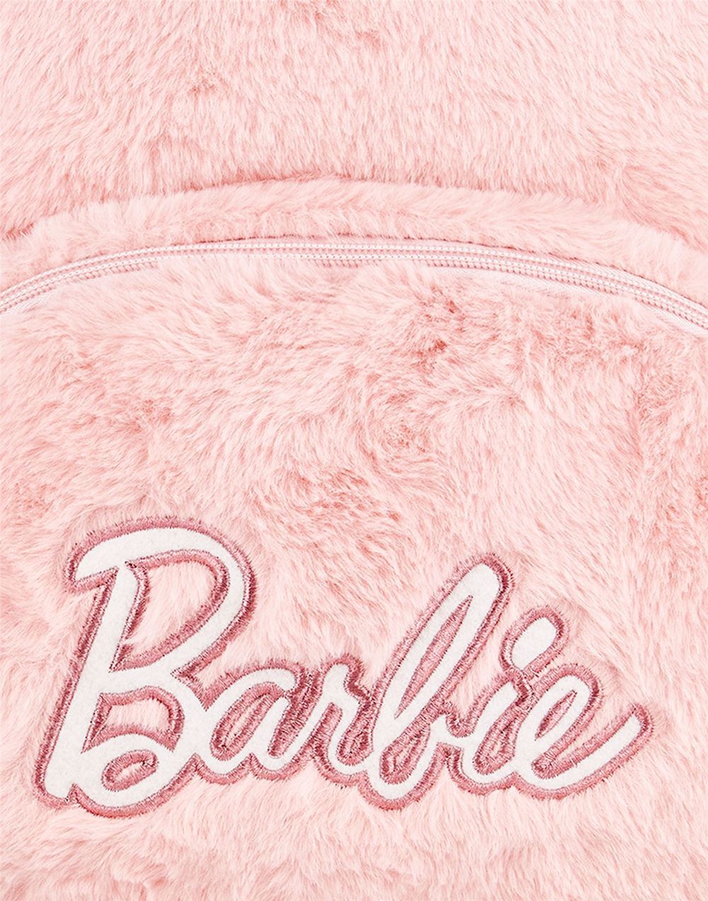 Bamboo Bark - Girls' Barbie Furry Backpack - Pink