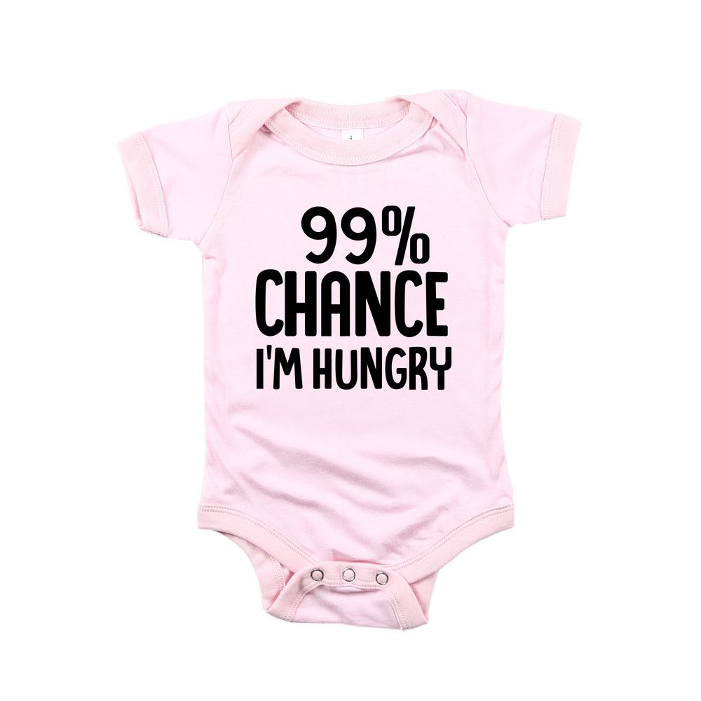 Matching Family Outfits - I'm Hungry Baby Rompers - Pink