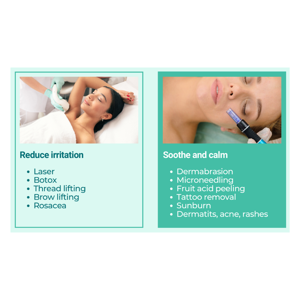 Cryoslices - Aftercare Skin Restoration Gel Face Mask - 4 Pcs