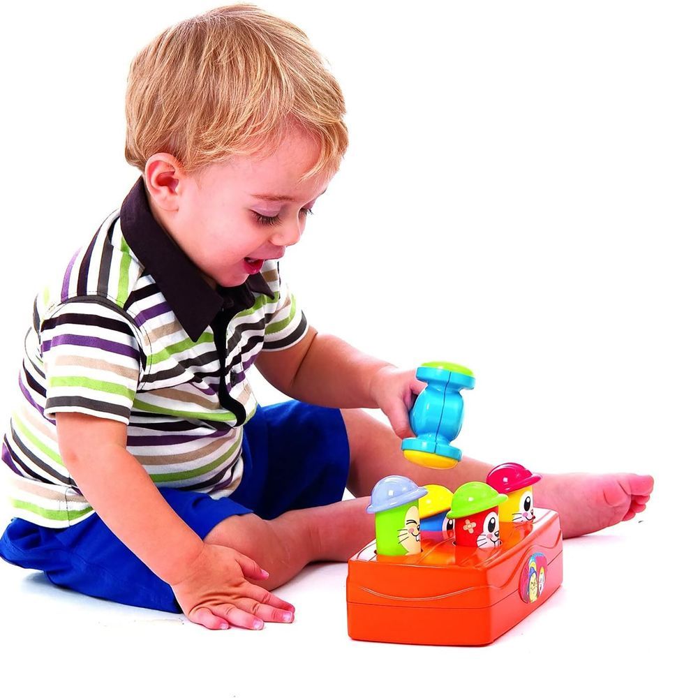 Happy Kids - Playgo Amusement Hammer Bench Toy