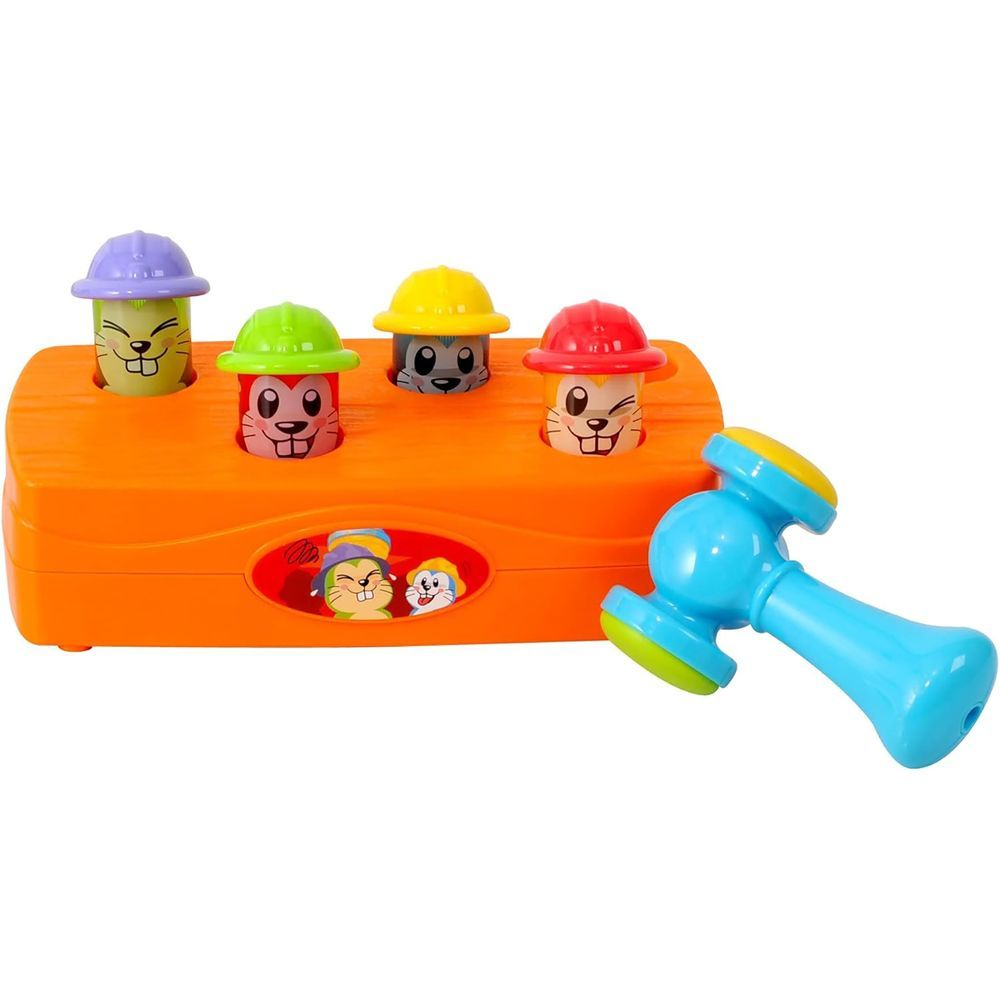 Happy Kids - Playgo Amusement Hammer Bench Toy