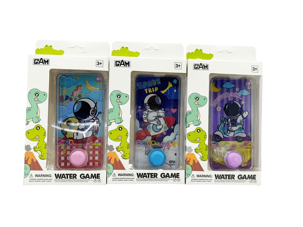 Galaxy Toys - Handheld Water Ring Toss Game Toy - Space - Style May Vary - 1 Pc